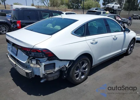 2023 Honda Accord Ex z USA, uszkodzony, nr VIN 1HGCY1F38PA056870